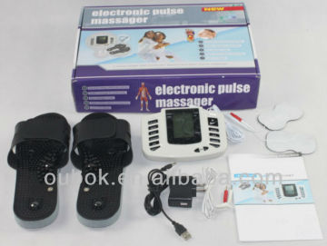 Electronic body slimming pulse massager for muscle relax