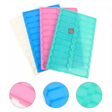 Pink Plastic PS Slide Trays