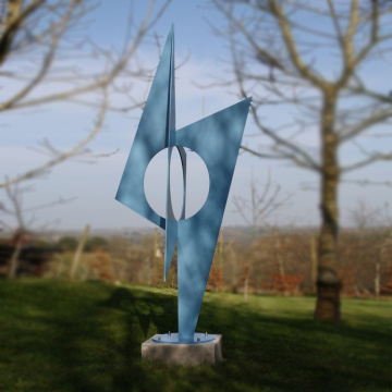 High quality customized abstract outdoor bronze art statue