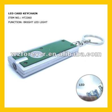 Card LED Keyring Torch