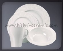 White Porcelain Dinner Service Sets