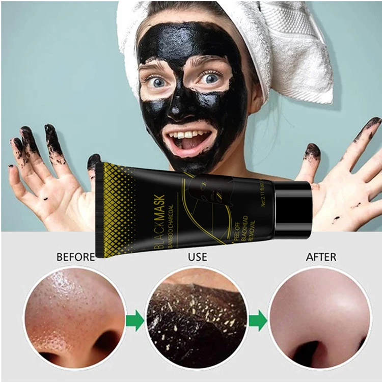 Wholesale Deep Cleansing Charcoal Blackhead Remover Peel off Face Mask