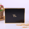 Black Hair Steamer Box with Gold Logo