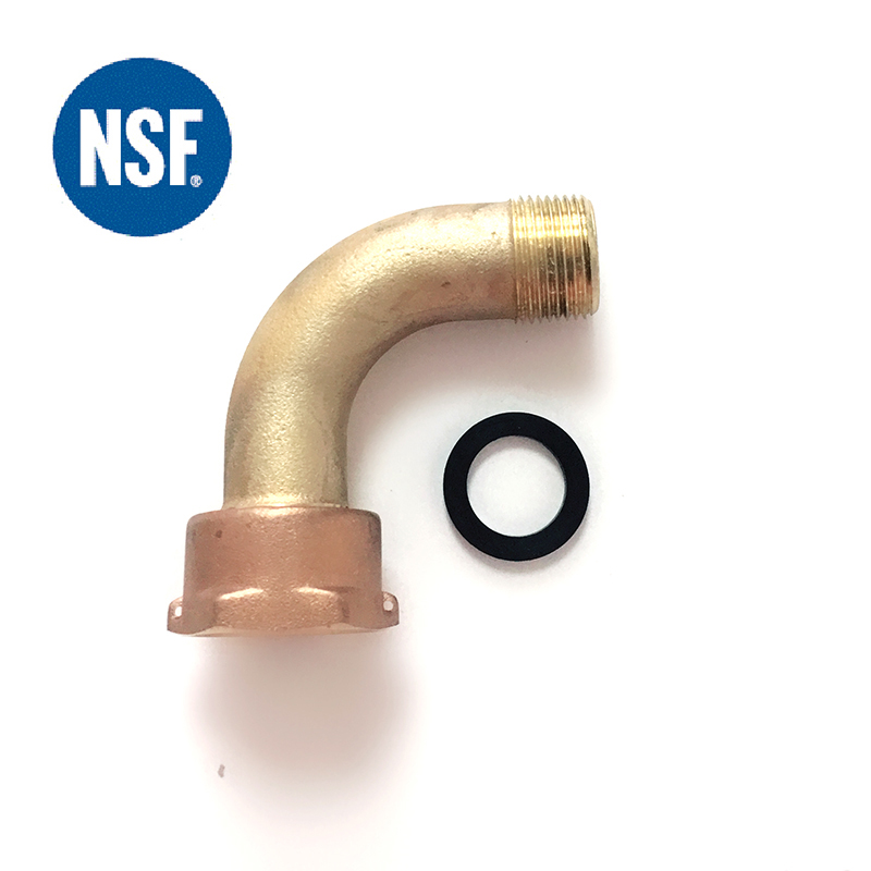 Lead Free Brass Angle Meter Fitting