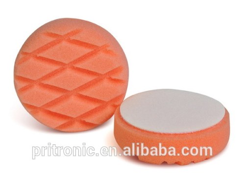 [Shine-Mate] 3" Orange Diamond High Quality Medium Cutting Foam Pad