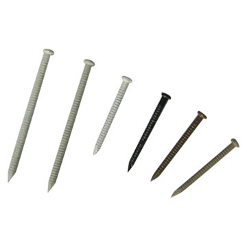 Flat Headed Ring Baking Varnish Nails