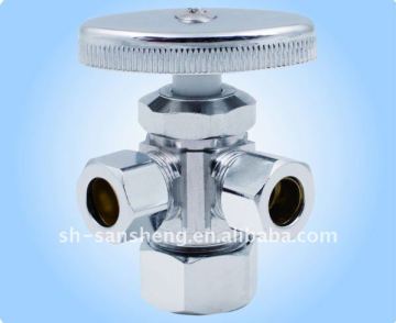 angle check valve