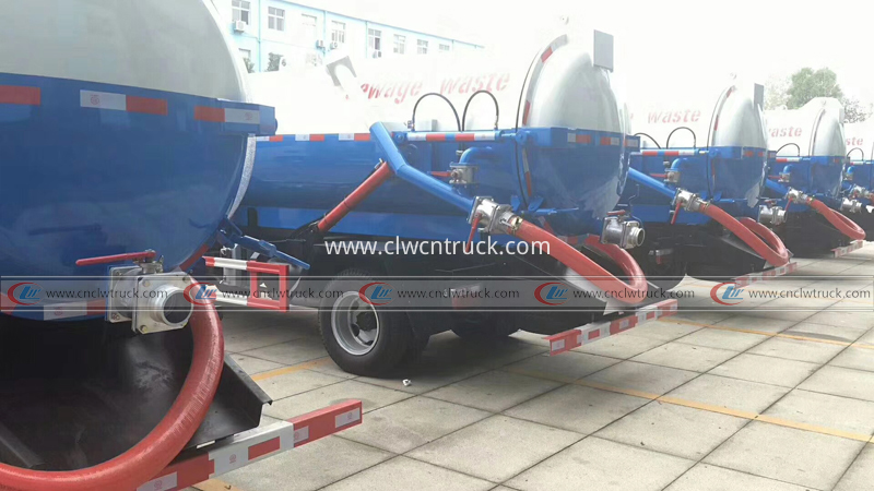 sewage waste suction truck 2