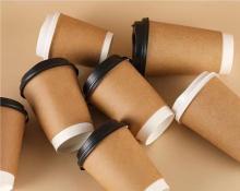 12oz Custom Logo Disposable Paper Cups