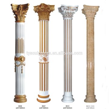 Interior decoration design stone pillars granite columns