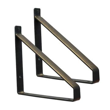 wholesale steel metal floating corner shelf brackets
