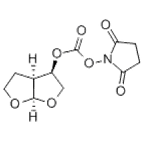 [(3R, 3aS, 6aR)-히드 록시 헥사 히드로 푸로 [2,3-β] 푸라 닐 숙신 이미 딜 카르 보 네이트 CAS 253265-97-3