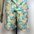 Pantalones cortos de playa para hombres estampados estampados con estilo hawaii