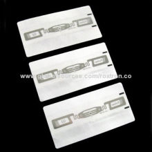 RFID UHF Label with Alien Inlays of 9620, 9640, 9650, 9662, 9654 and Ucode Gen2 XL/Gen2 XM