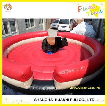 Exciting inflatable adult gladitor games bull rodeo mechanical