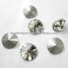 Crystal round glass Crystal Stone for shoes