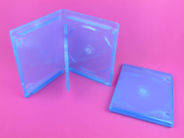 hot sale 10mm/14mm bluray case with Embossed logo