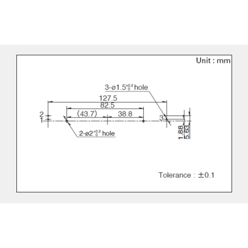 RSA0N-serie schuifpotentiometer