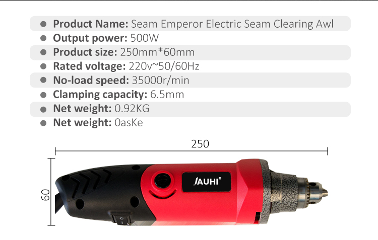 Electric joint cleaner taper joint cleaner construction tool