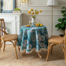 Vintage Round Tablecloth for Kitchen: Stylish Covers and Designs