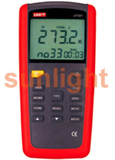 Digital Thermometer, Thermocouple Thermometer, K/J/T/E, USB UT321