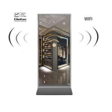 Publicidade espelhada AI Magic Mirror Indoor Display