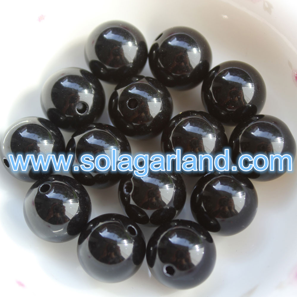 Opaque Round Beads