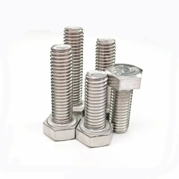 DIN933 สแตนเลสสตีลด้ายฟูล็อต Hex Bolt