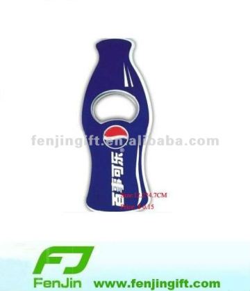 Bottle shaped beer bottle opener