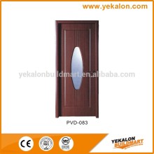 Yekalon Modern MDF door Interior Door Flush series glass particle in filling MDF door