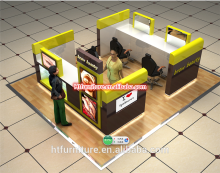 Shopping mall modern mall eyebrow kiosk bar