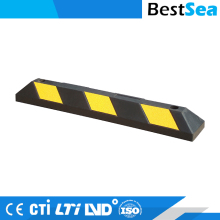 Durable rubber car parking stopper