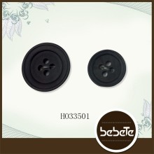 large black polyester buttons for men shirt