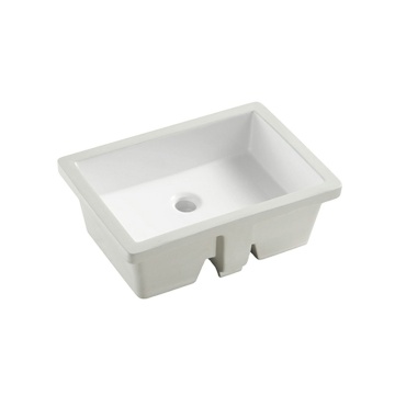 Ceramic Rectangular Kitchen Sink - Porcelain Under-Mount Sink
