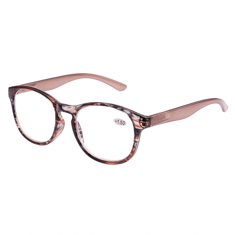 Fashion Design Spring Hinge Round Shape Reading Glasses