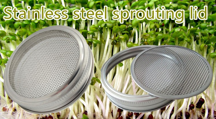 Yuming Sprouting Lids For Wide Mouth Canning Jar Mason Jar Sprouting Lids Sprouting Jar Lid