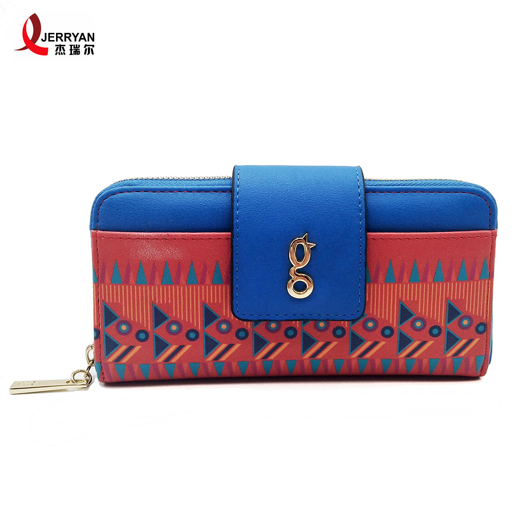 women's snap clutch wallet