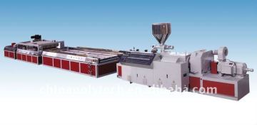 WPC(Foamed) Wide board extrusion line