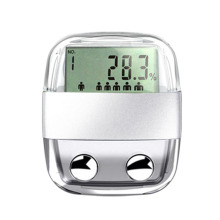 Body fat pedometer Pedometer/Body fat index detector/clock pedometer