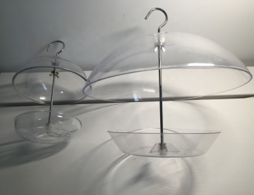 Squirrel-Proof Wild Bird Feeder with Hummingbird Cage Attachment