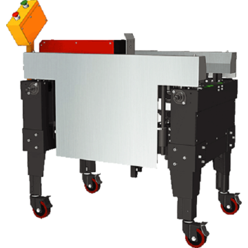 Carton Bottom Folding and Conveying Mechanism