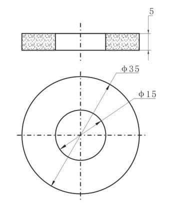 Piezo Ring Ultrasonic Cleaning Transducer 40KHz