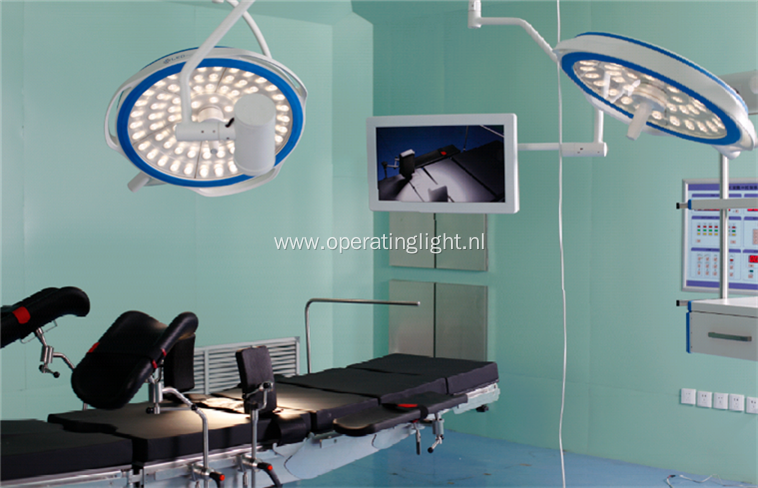 Round led shadowless OR room surgical lamp