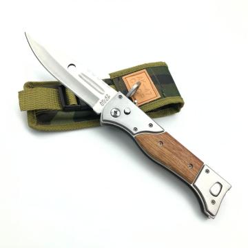 AK47 Military Spring Switch Blade Pocket Knife M