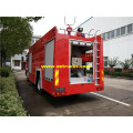 2000 galones 210hp Rescue Fire Fighting Trucks