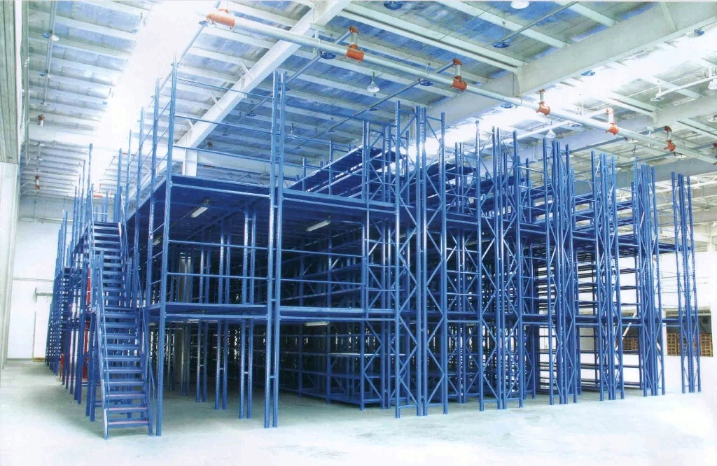 Ebil-Storage Q235B Heavy Duty Mezzanine Warehouse Racking