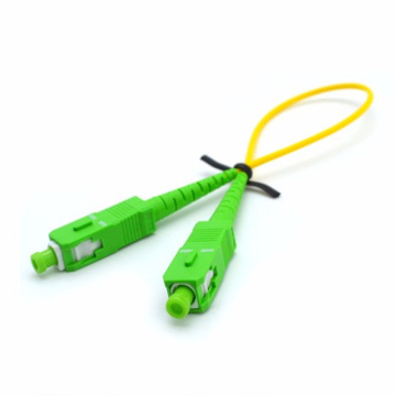 SC APC duplex fiber optic patch cord cable