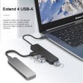 4-Port USB 3.0 Type C Hub Adapter