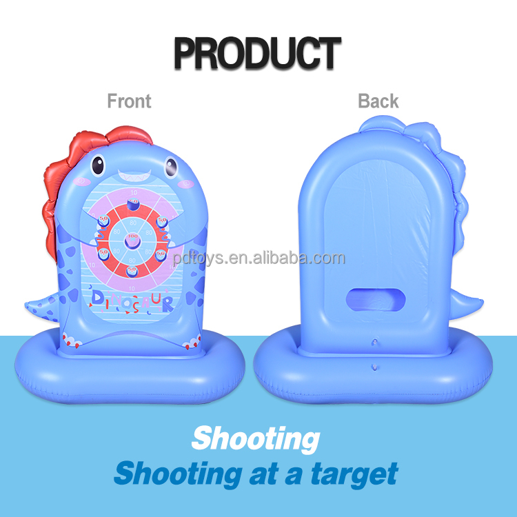 Factory Customization Water gun inflatable shooting game toy