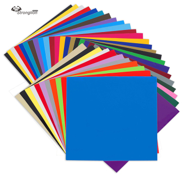 Heat Transfer Vinyl Self-Adhesive 12x12 Vinyl Sheets